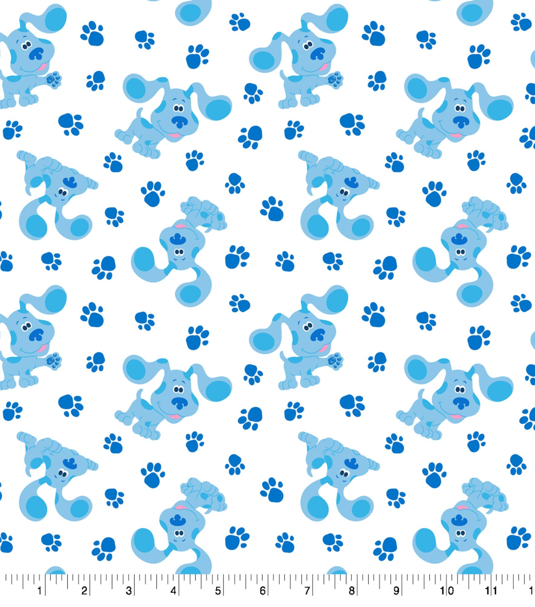 Nickelodeon Blue's Clues Cotton Fabric